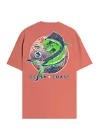 Short Sleeve Side Eye Marlin Graphic T-Shirt