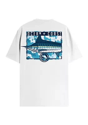 Short Sleeve Mahi Coast Graphic T-Shirt