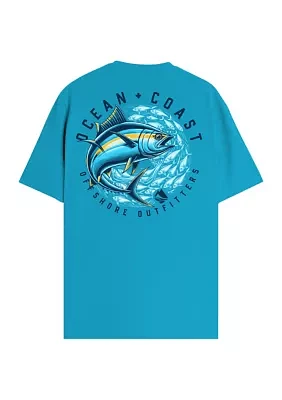 Short Sleeve Tuna School Graphic T-Shirt