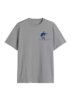 Short Sleeve American Marlin Graphic T-Shirt