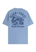 Short Sleeve Guide Service Graphic T-Shirt