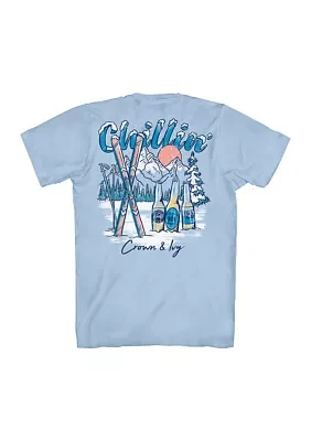 Short Sleeve Chillin' Graphic T-Shirt