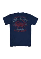 Crab Shack Short Sleeve Graphic T-Shirt