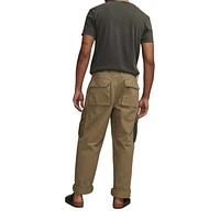 Mixed Media Cargo Pants