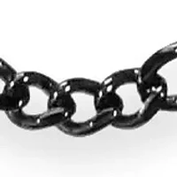 Gunmetal Tie Chain