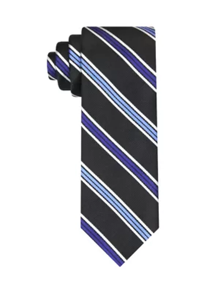 Double Bar Stripe Tie