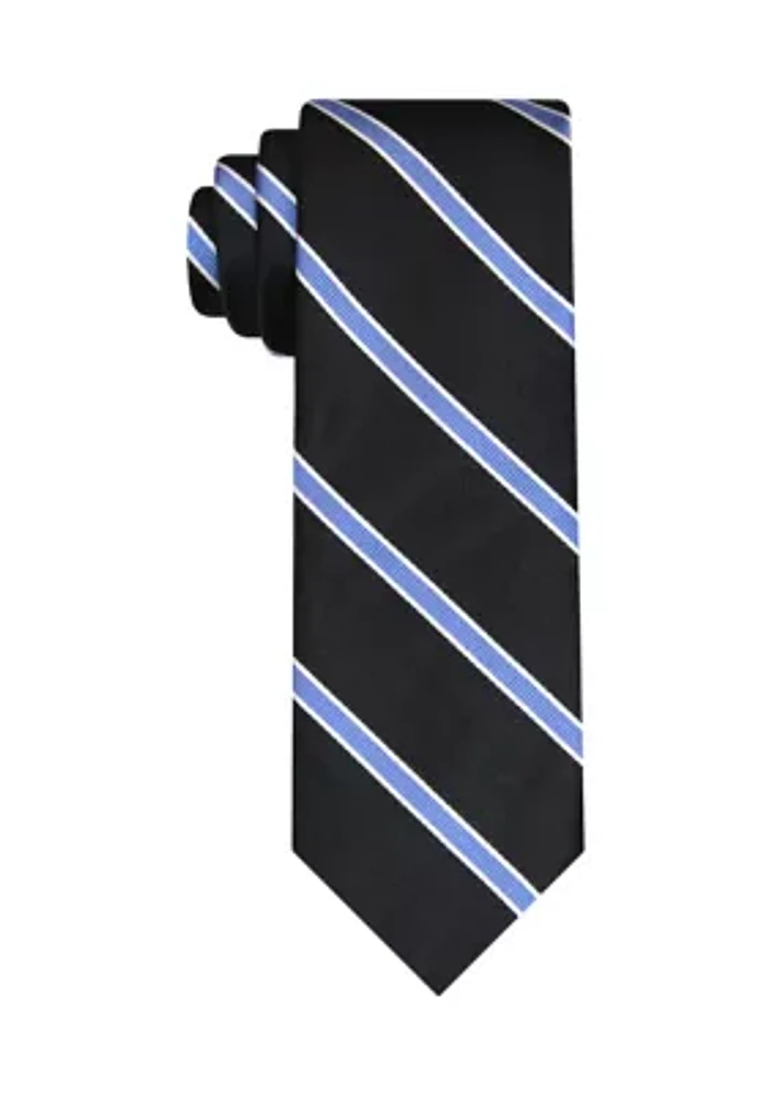 Big & Tall Simple Bar Stripe Tie