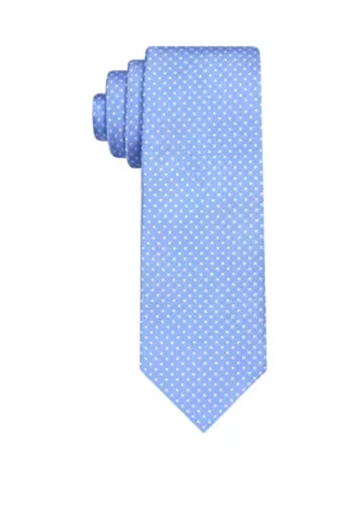 Mini Square Print Tie