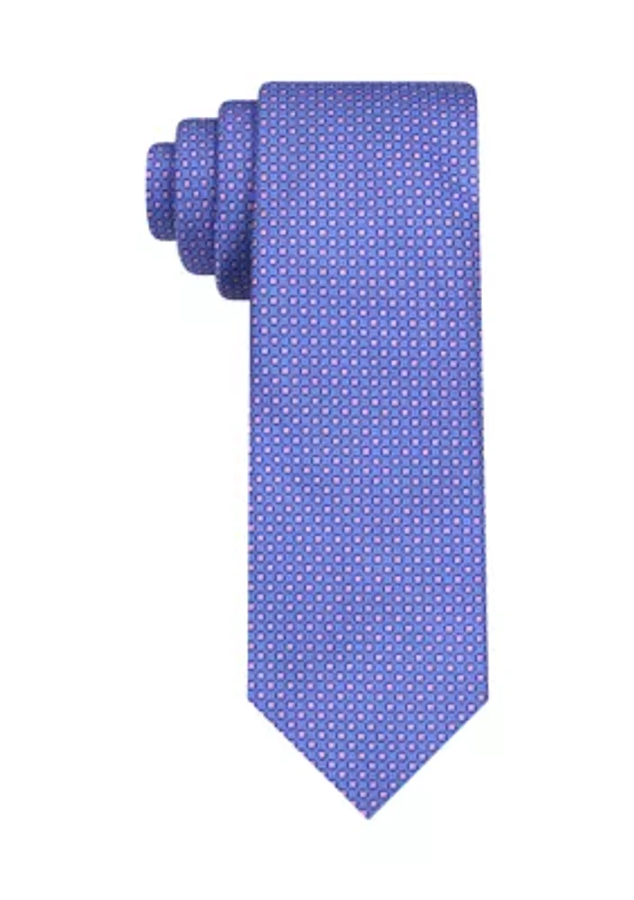 Micro Square Dot Tie