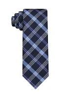 Textured Plaid Tie