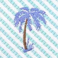 Striped Palmetto Tree Tie