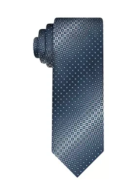 Micro Shaded Squares Tie