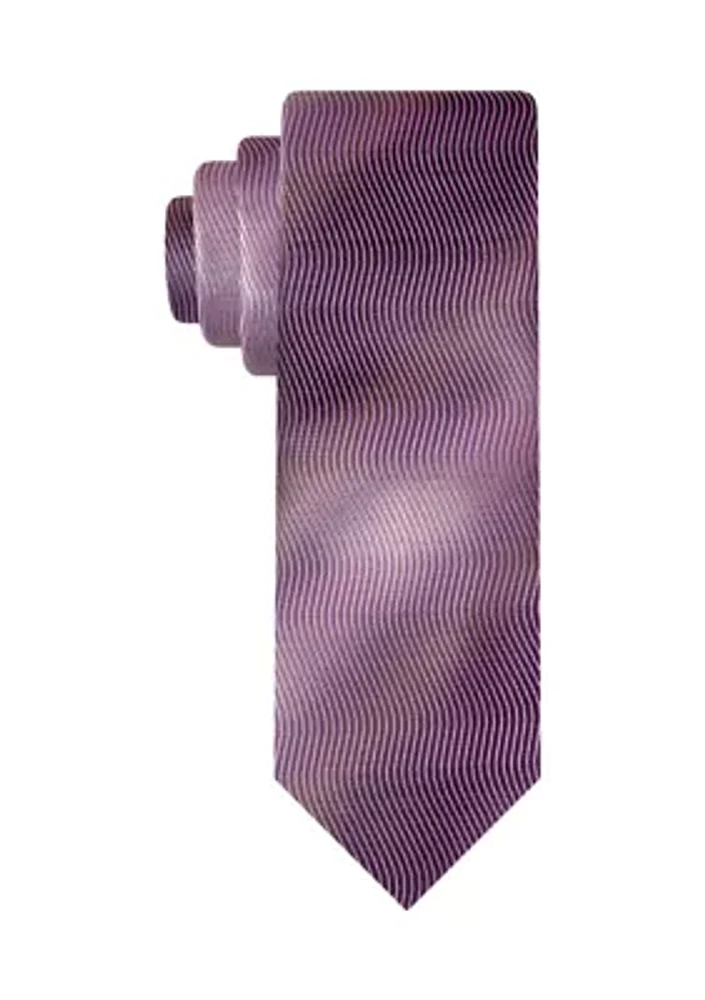 Shaded Waves Tie