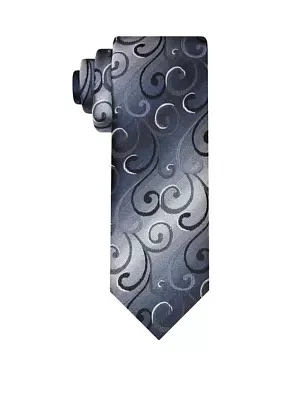 Big & Tall Swirl Printed Tie