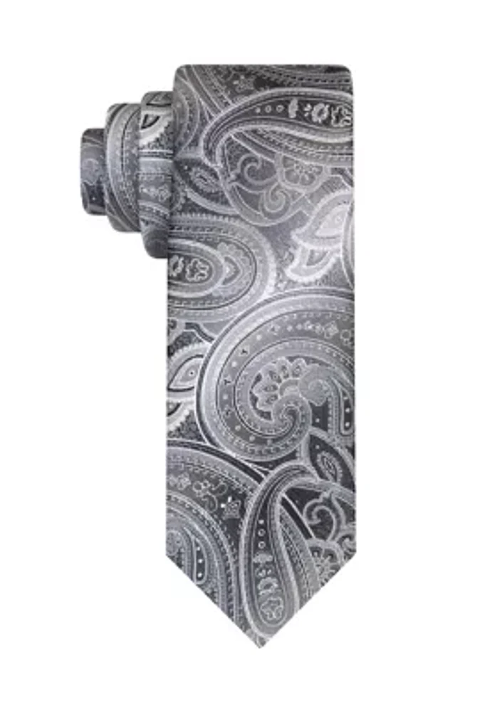 Triple Paisley Tie