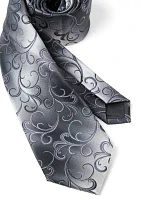 Big & Tall Shaded Swirl Tie