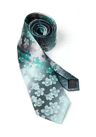 Big & Tall Shaded Floral Tie