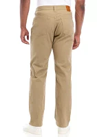 Relaxed Khaki Jeans