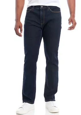 Rinse Wash Straight Jeans