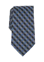 New Bridge Grid Printed Tie