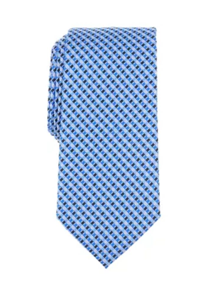 Knight Micro Printed Tie