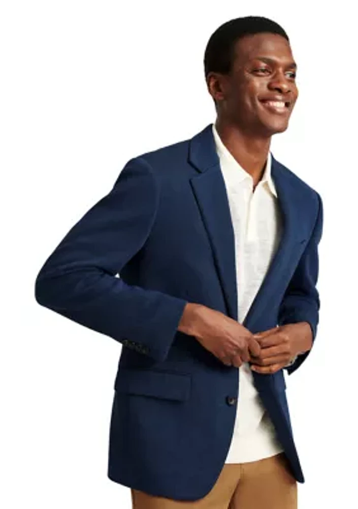 Men's Flap Pocket Knit Sportcoat