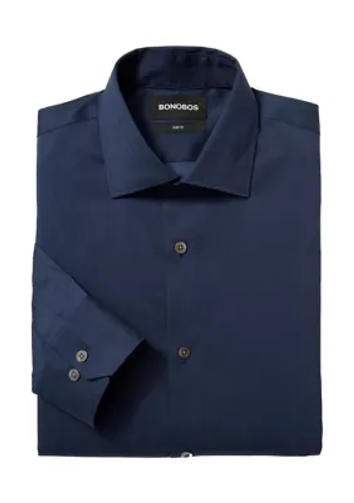 Harley Herringbone Dress Shirt