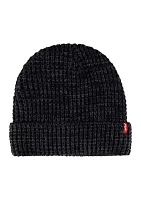 Waffle Knit Beanie Hat