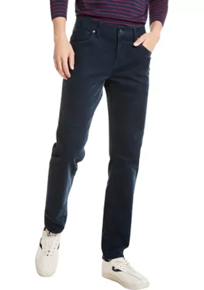 Slim Fit Five-Pocket Stretch Corduroy Pants