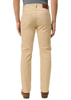 Slim Fit Five-Pocket Stretch Corduroy Pants