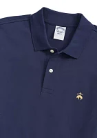 Men's Golden Fleece® Slim Fit Stretch Supima® Long Sleeve Polo Shirt