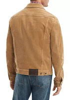 Men's Medium Wale Corduroy Trucker Jacket