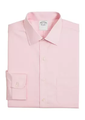 Men's Stretch Supima® Cotton Non Iron Pinpoint Oxford Button Down Collar Dress Shirt