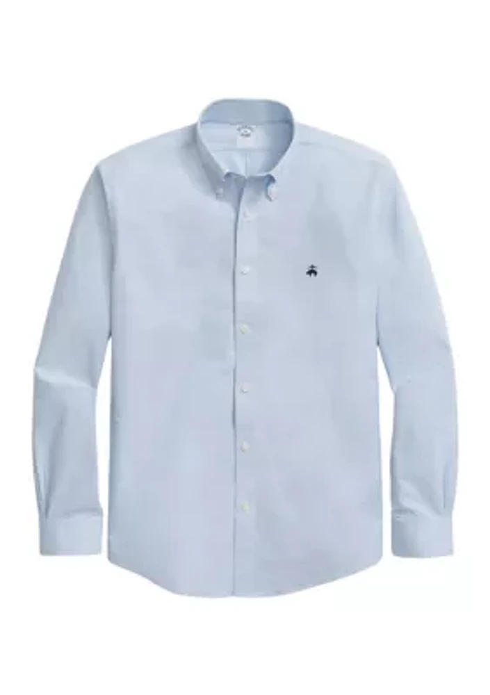 Long Sleeve Non Iron Oxford Shirt