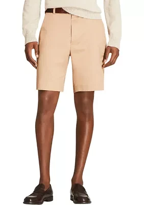 Men's Flat Front Stretch Advantage Chino® Shorts