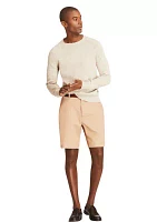 Men's Flat Front Stretch Advantage Chino® Shorts