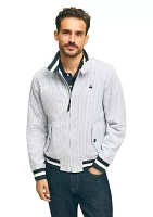 Men's Harrington Jacket Cotton Seersucker