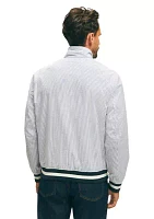 Men's Harrington Jacket Cotton Seersucker