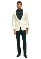 Classic Fit 1818 Herringbone Dinner Jacket Linen-Wool Blend