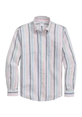 Irish Linen Archive Striped Sport Shirt