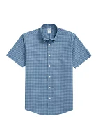 Men's Printed Oxford Button Down Shirt