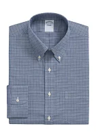 Stretch Supima Cotton Non-Iron Oxford - Pinpoint Polo Button Down Collar