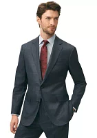 Men's Explorer Collection Classic Fit Wool Checked Suit Jacket