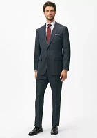 Men's Explorer Collection Classic Fit Wool Checked Suit Jacket