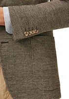 Men's Classic Fit Knit Sport Coat Wool Cotton