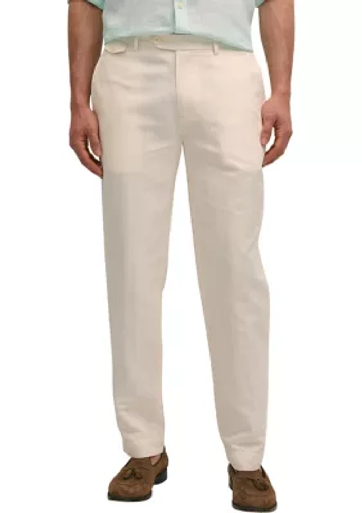 Classic Fit Linen Cotton Pants