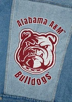 NCAA Alabama A&M Bulldogs Hooded Denim Jacket