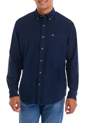 Long Sleeve Corduroy Shirt