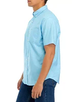 Short Sleeve Woven Oxford Shirt