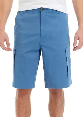 11" Twill Cargo Shorts